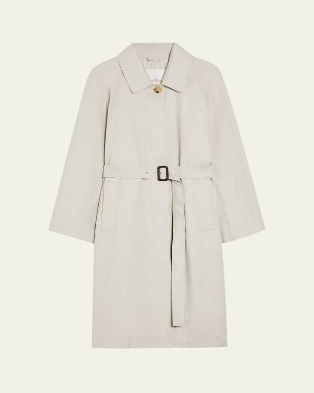 Orleans Belted Raincoat